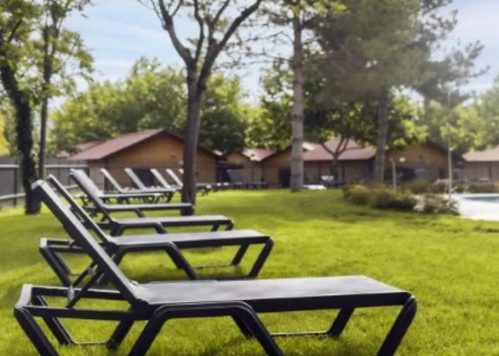 Campeggio Bungalow 35M² - Terrasse - Acces Handicape - Api-1-52-716 *